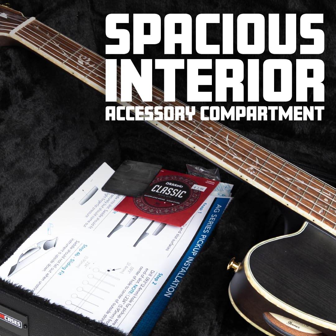 Hard-Shell Wood Case for Jaguar Style Guitars V938