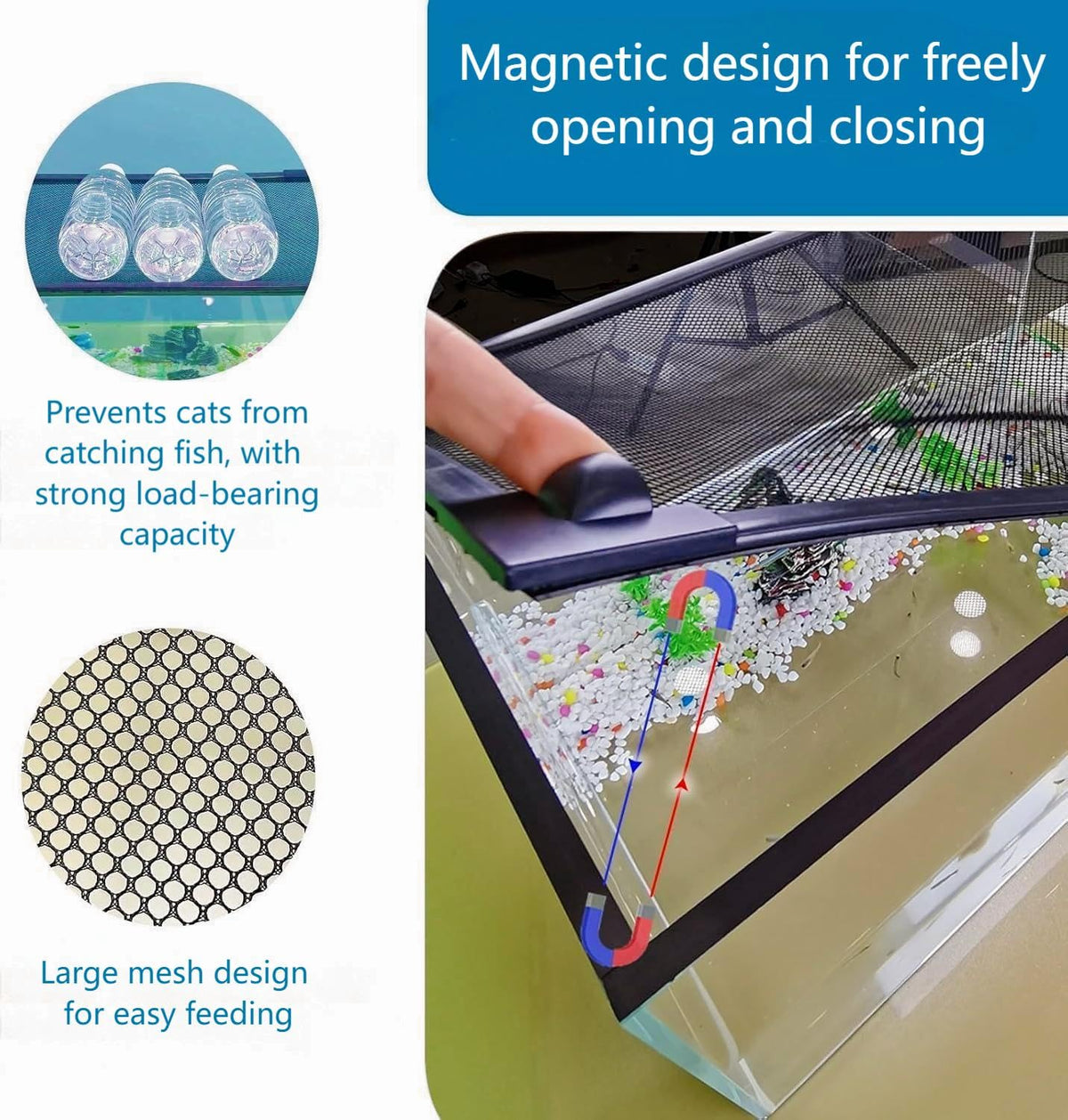 Magnetic Fish Tank Lid Cover P99601