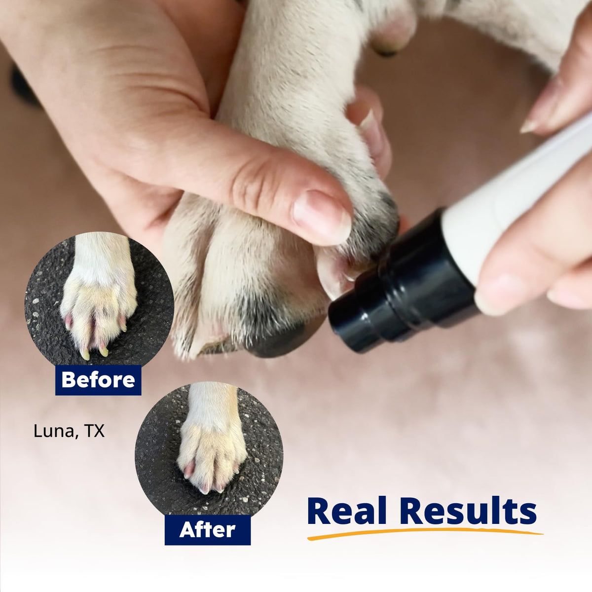 Pet Nail Grinder with Replacement Drum Grinders X84545