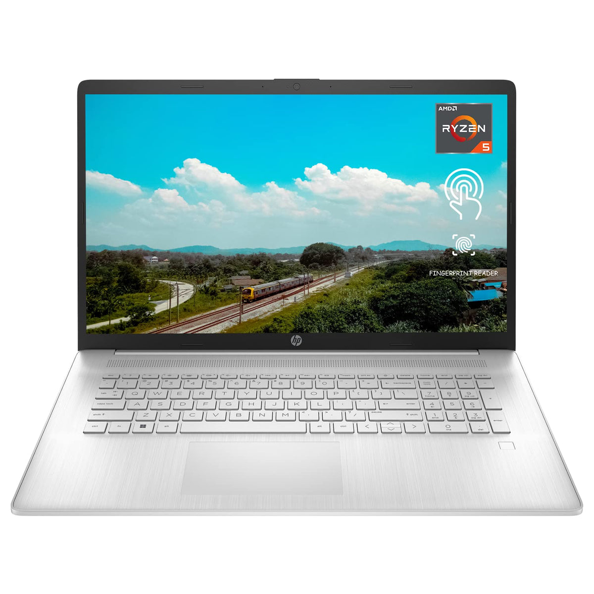 17.3'' Touchscreen Laptop AMD Ryzen 5 16GB RAM 512GB SSD 1TB HDD Silver N408926