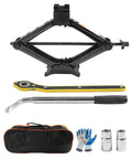 2 Ton Scissor Jack Lift with Lug Wrench V6512