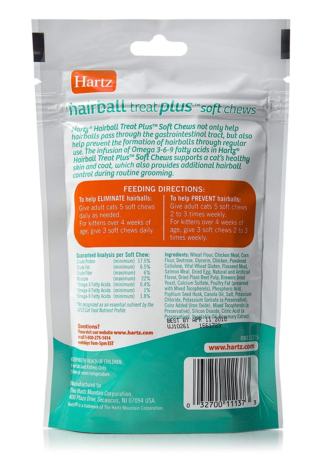 Chicken Flavored Soft Chews for Cats and Kittens A224