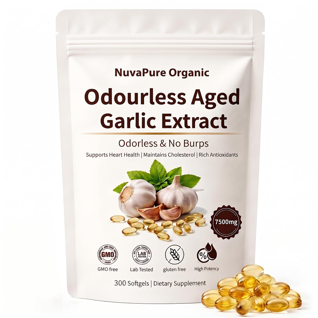 Odorless Aged Garlic Extract Capsules V745082