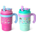 16oz Kids Insulated Tumbler with Handle, 2 Pack W532