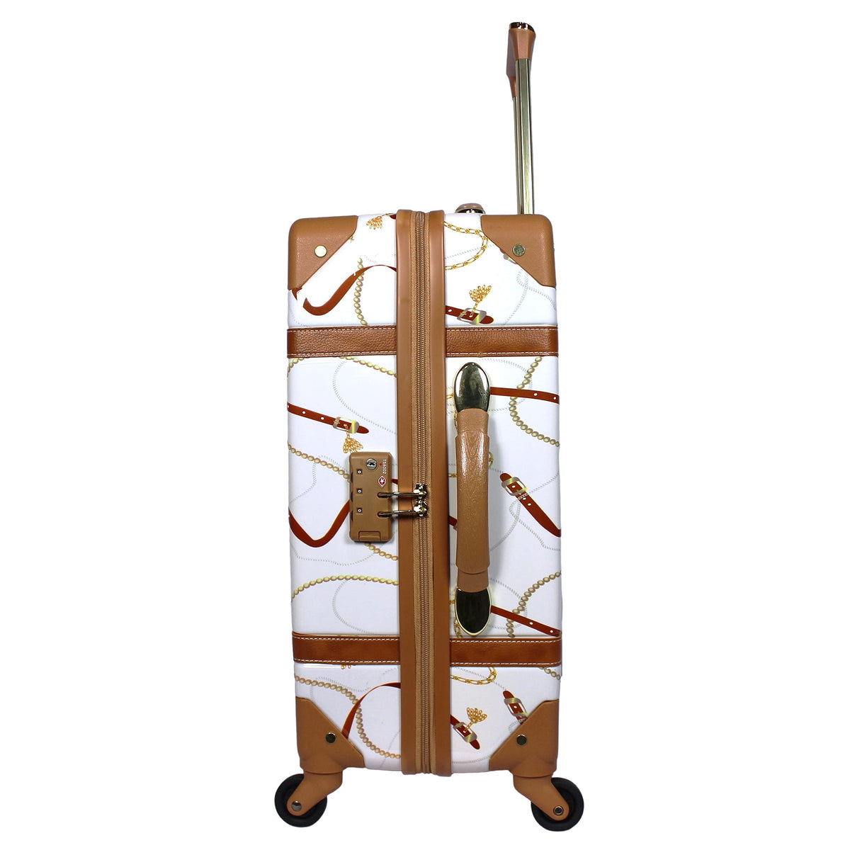 Vintage 20-Inch Hardside Carry-On Spinner Luggage J159