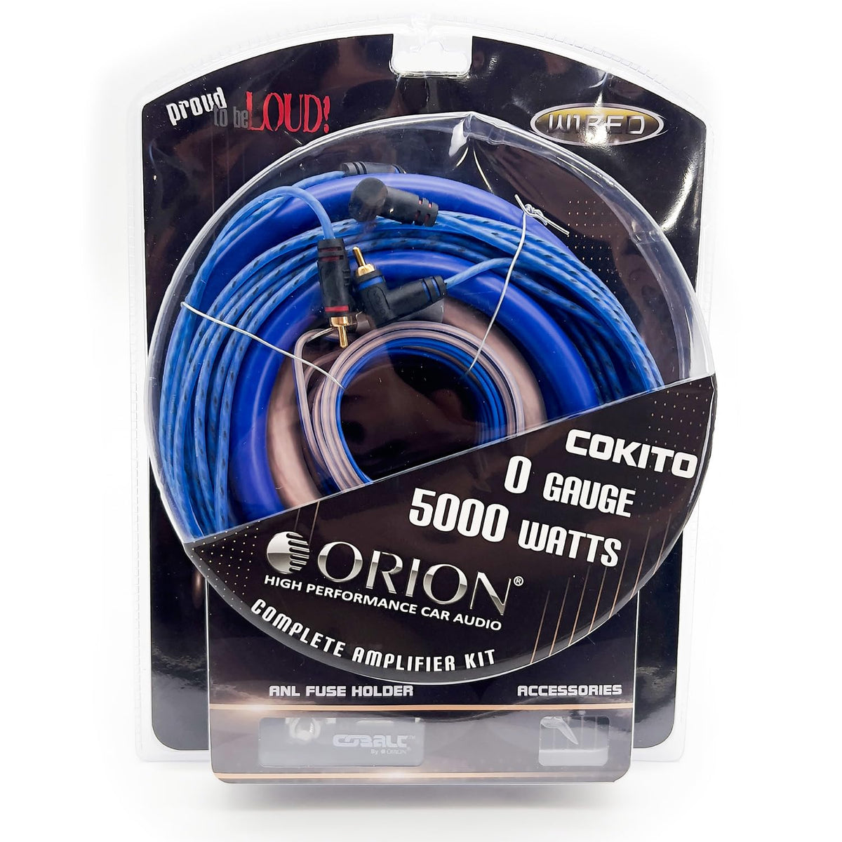 0-Gauge CCA Amp Wiring Kit D82875