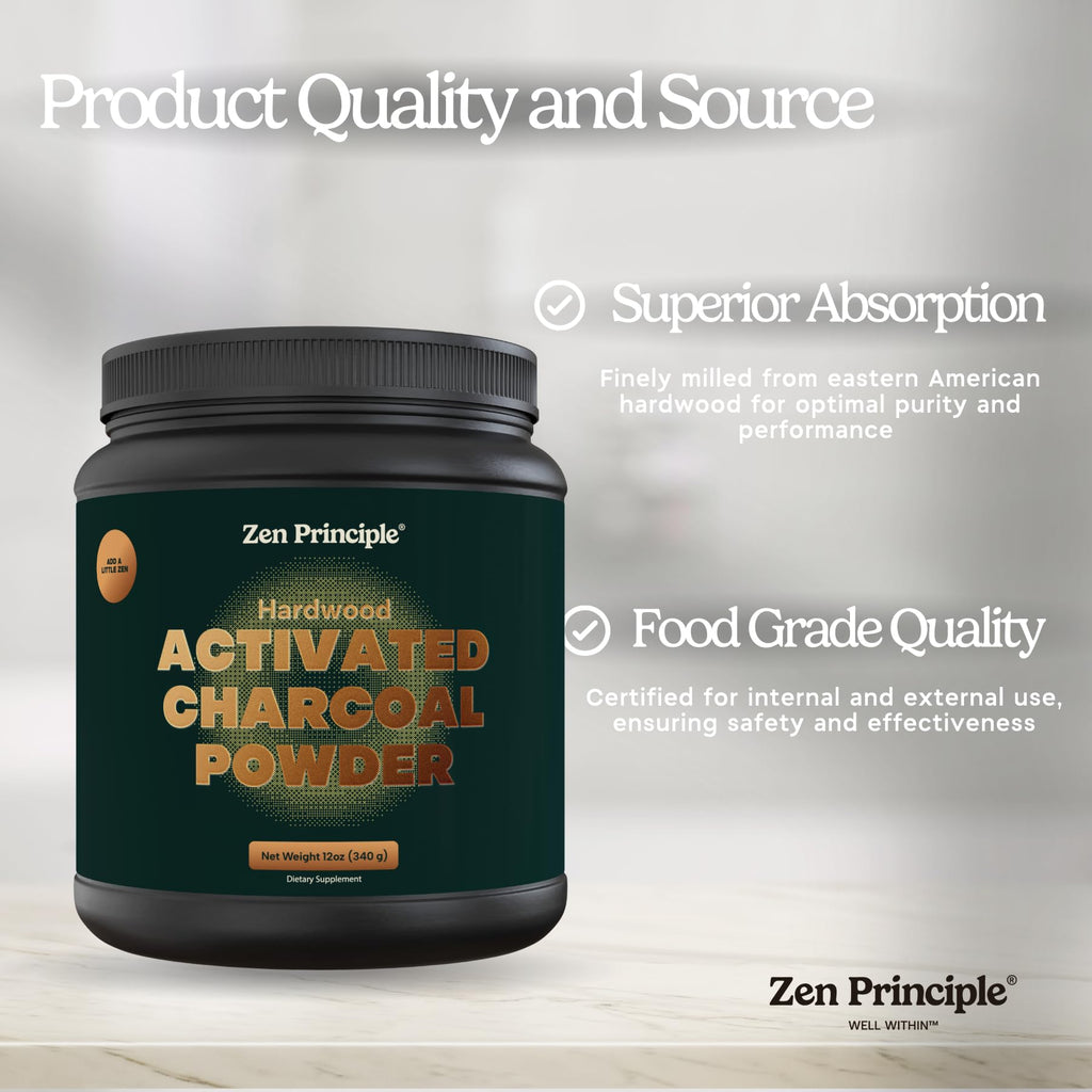 Activated Charcoal Powder 12 oz Y690
