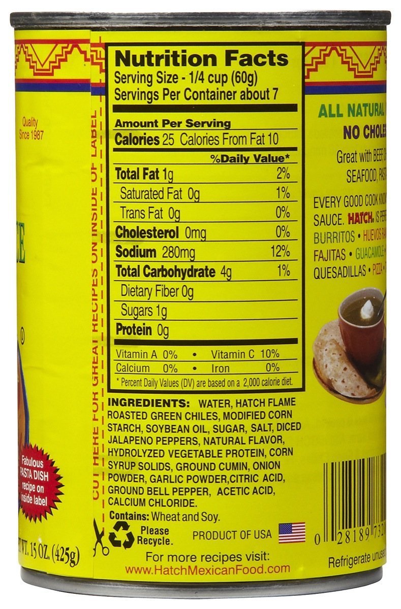 Green Chile Enchilada Sauce Medium 15 oz M1762
