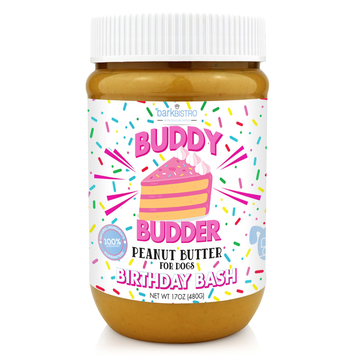100% Natural Dog Peanut Butter 17oz N954258