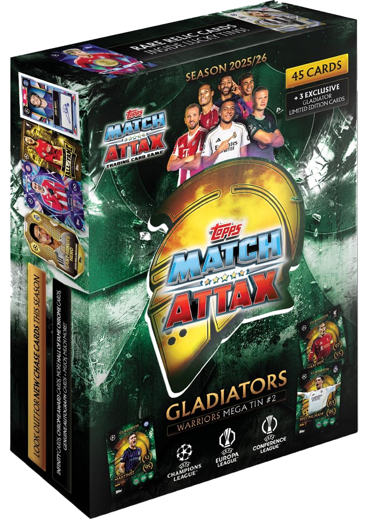 Match Attax Cards Mega Tin Z37044