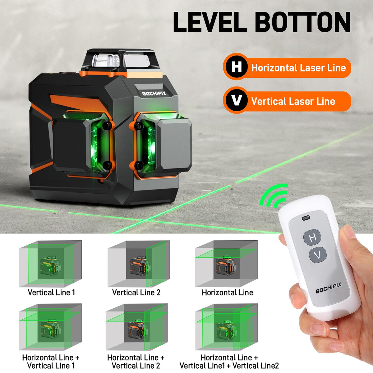 360 Self Leveling Green Line Laser Level L5094