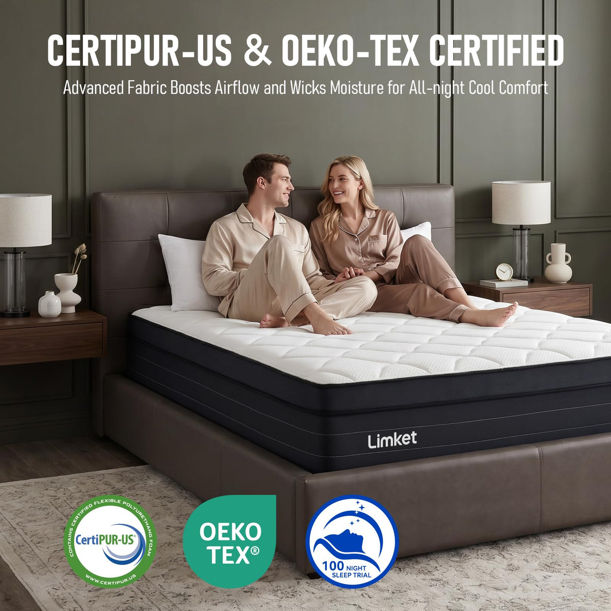 12 inch Hybrid Mattress B6569