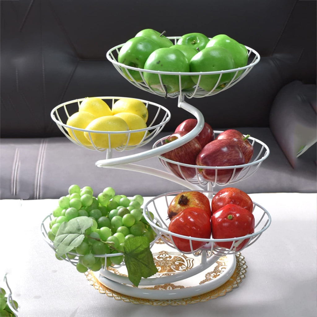 Fruit Bowl Multi-layer Fruit Tray Large Capacity Q856783