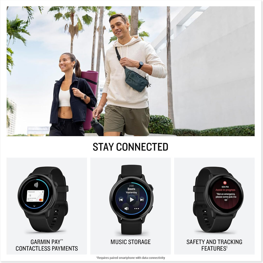 GPS Smartwatch with AMOLED Display T185604