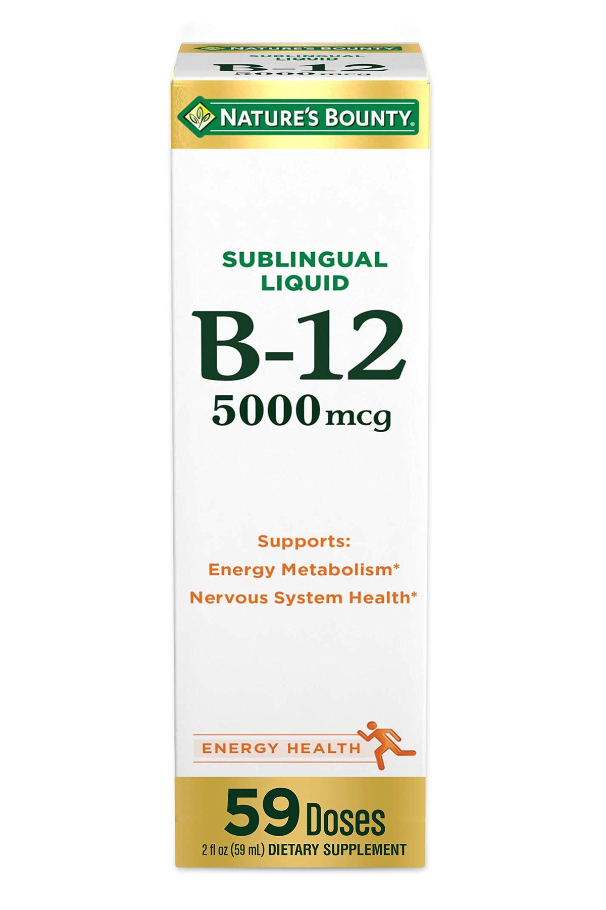 Vitamin B12 5000 mcg Sublingual Liquid 2 Fl Oz C242112
