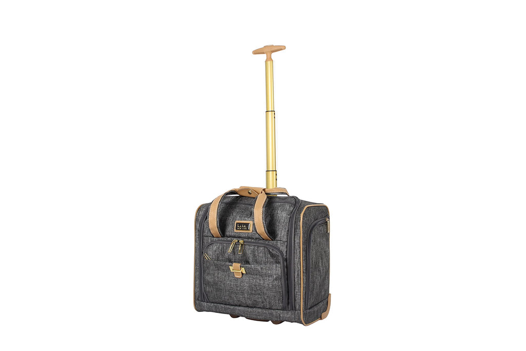Lightweight 15 Inch Underseat Luggage with Spinner Wheels K20114