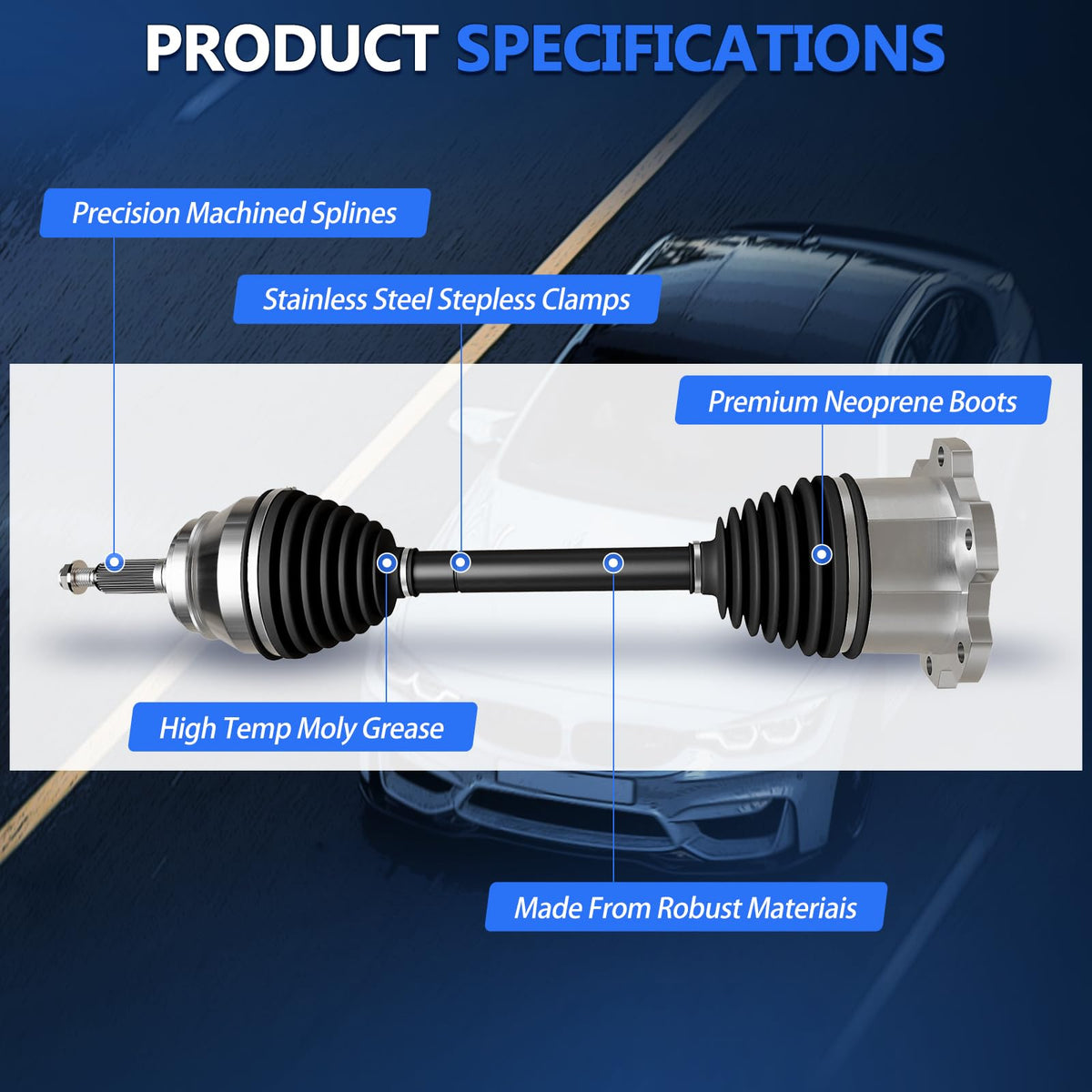 CV Axle Front T84634