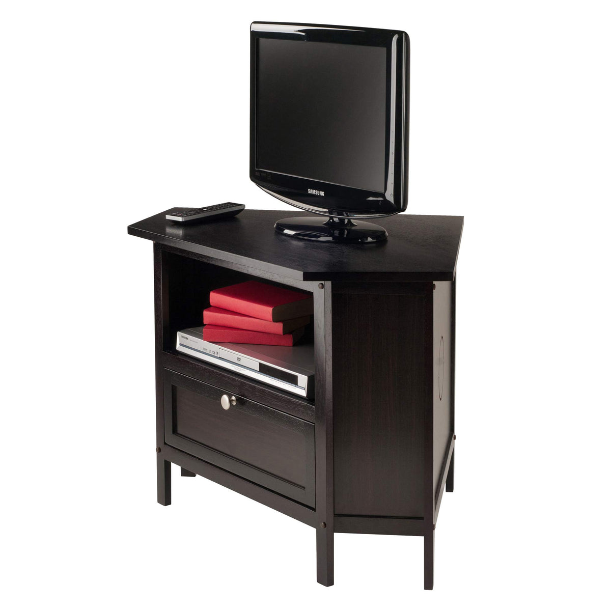 Corner TV Stand, Espresso S336