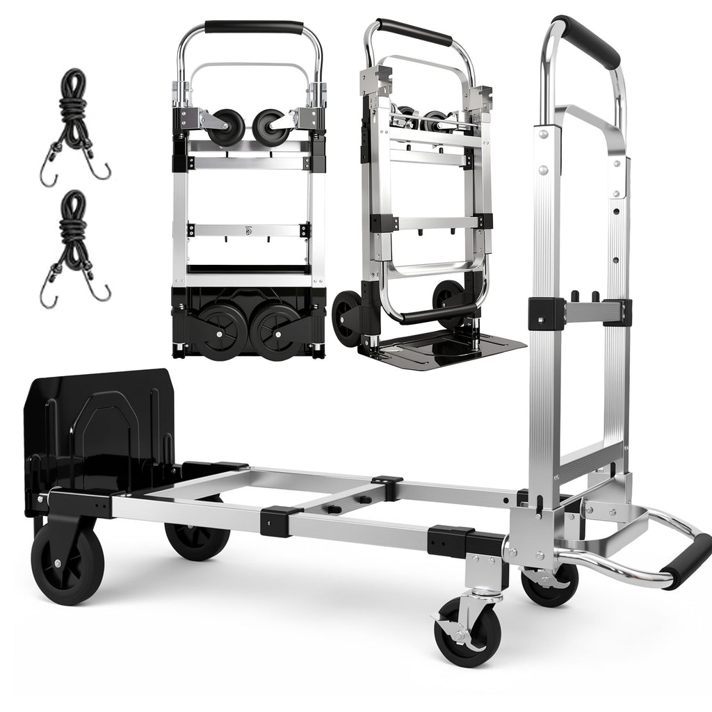 3 in 1 Convertible Folding Hand Truck with 2 Straps O286