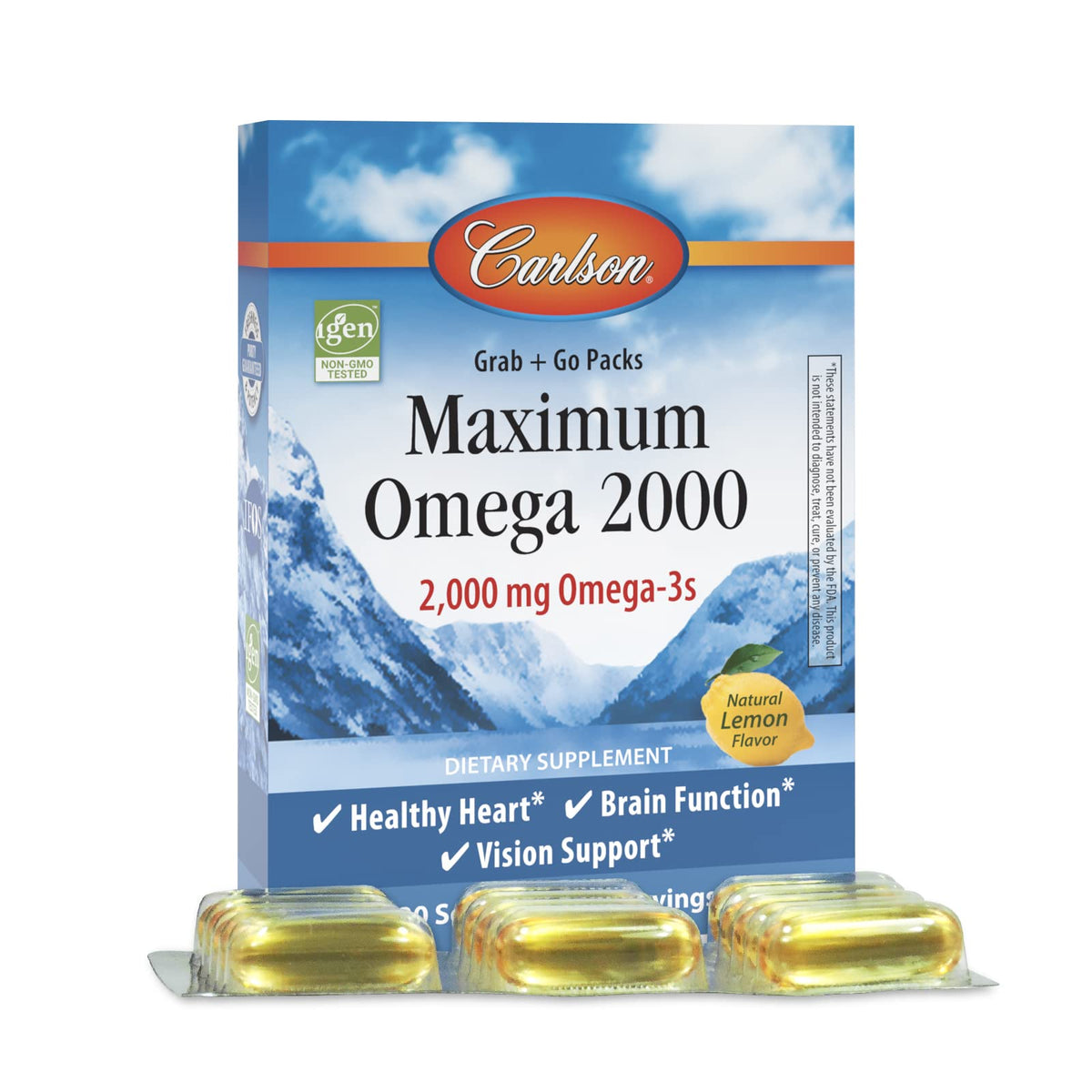 Wild-Caught Omega 2000 Softgel Pack I476229