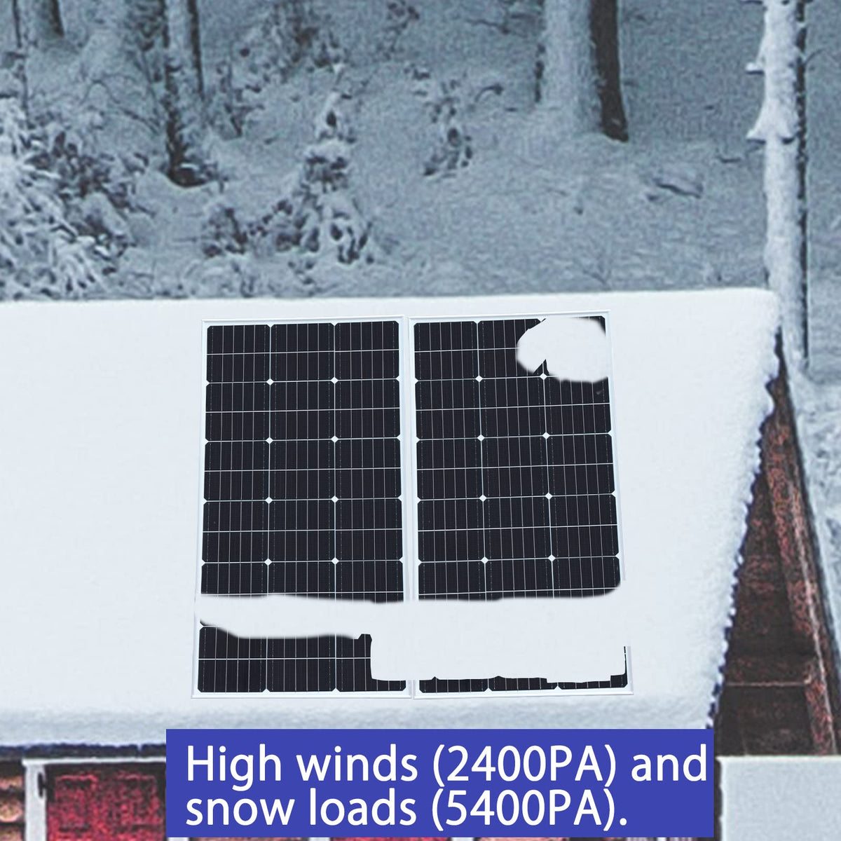 300 Watt 12 Volt Monocrystalline Solar Panel Kit with 30A Charge Controller D74541