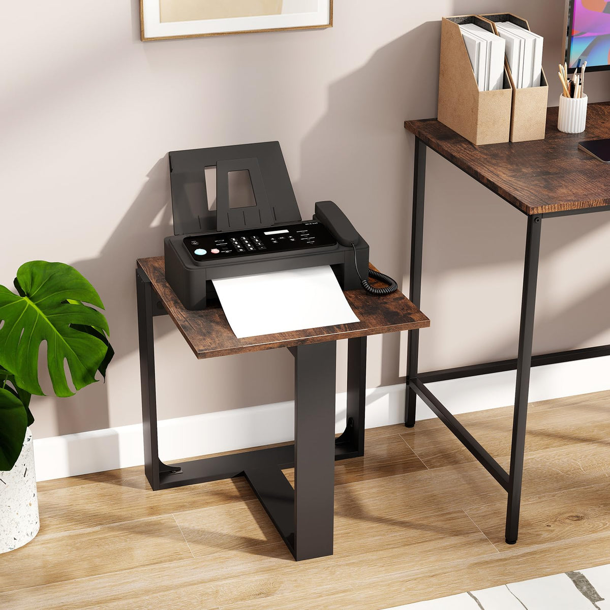 Set of 2 Square Wood Side Tables Y678503