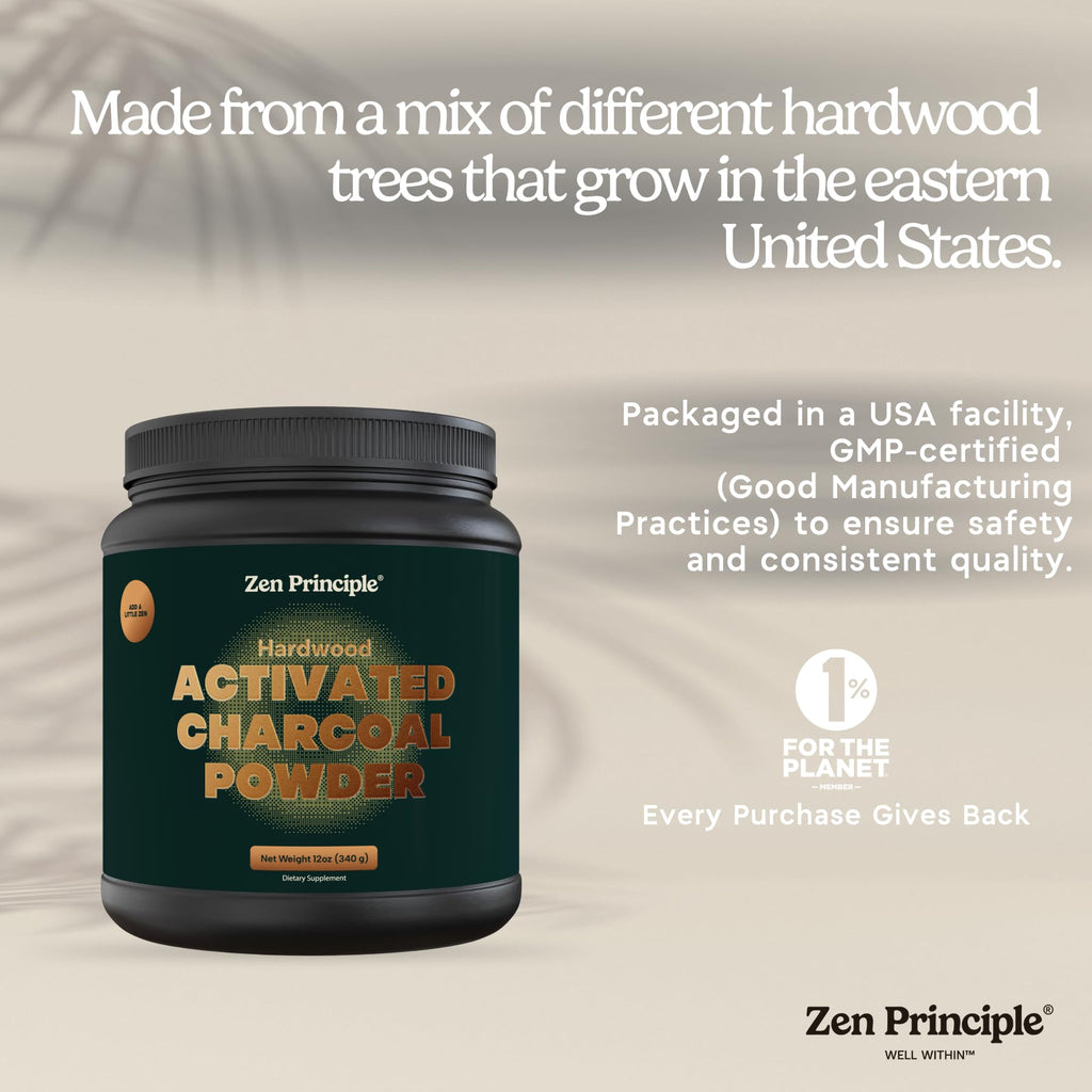 Activated Charcoal Powder 12 oz Y690