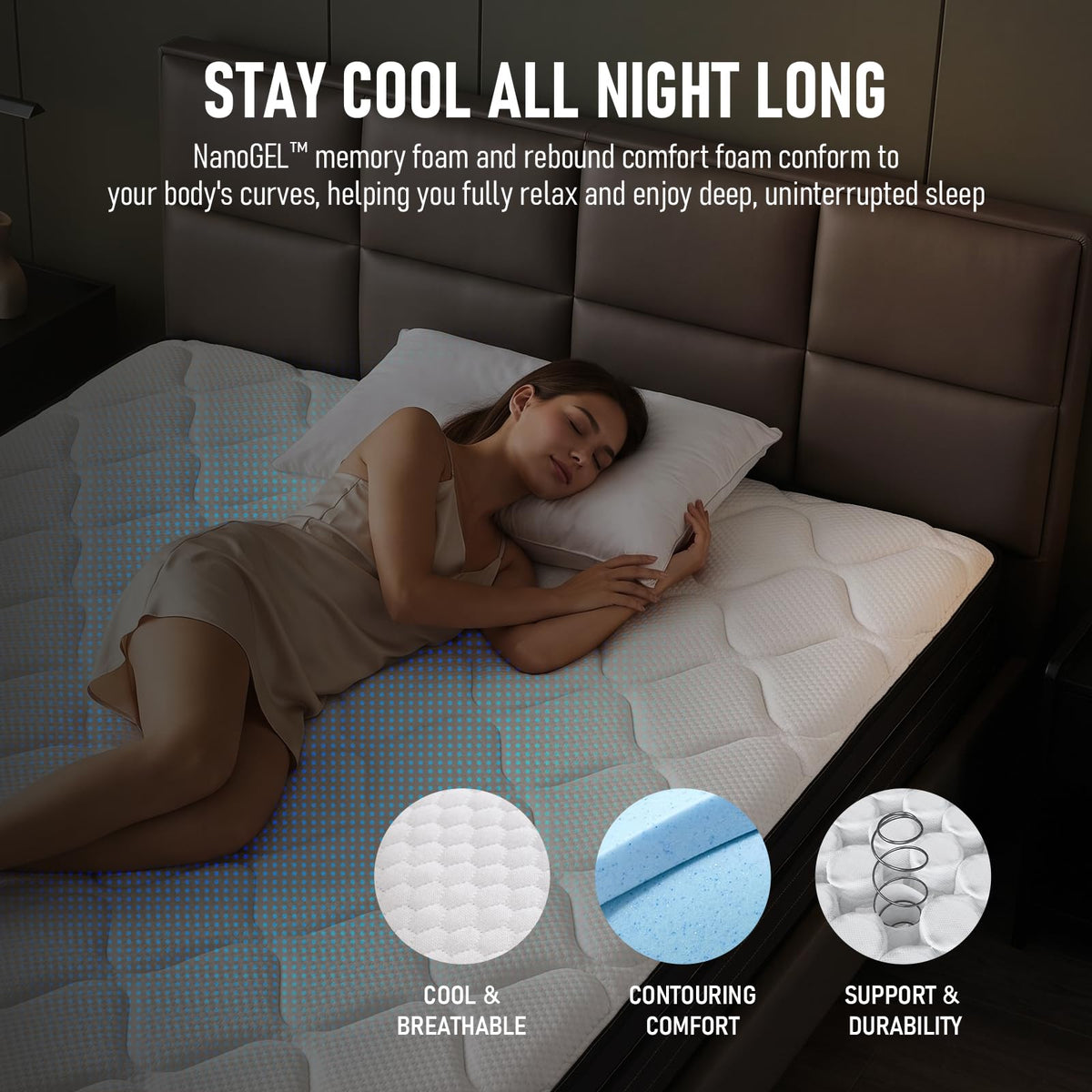 12 inch Hybrid Mattress B6569
