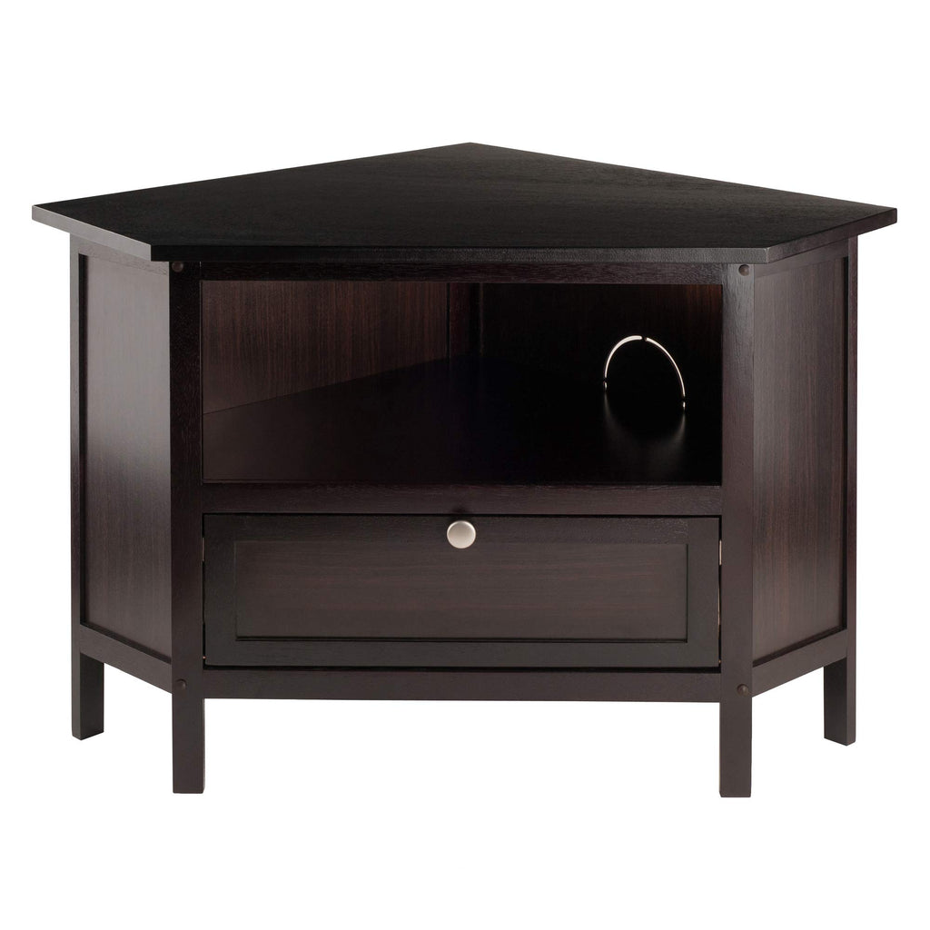 Corner TV Stand, Espresso S336