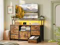 Dresser TV Stand with 7 Drawers A88779