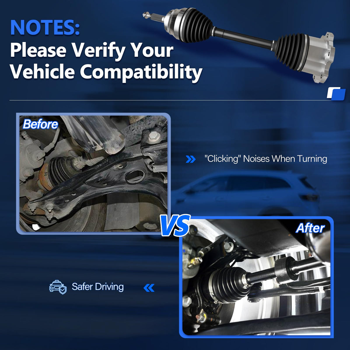 CV Axle Front T84634