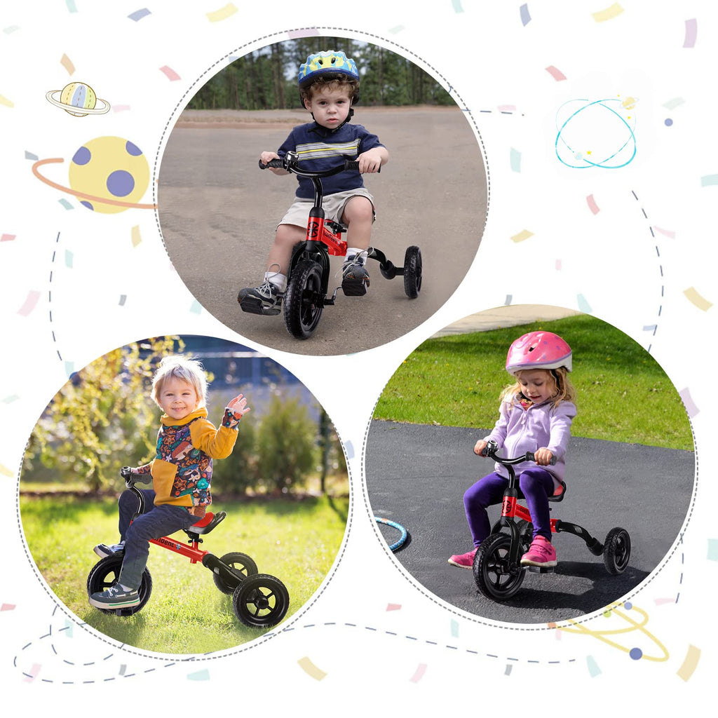 Tricycle for Toddlers 2-5 Years, 3 in 1 Folding Bike H2687