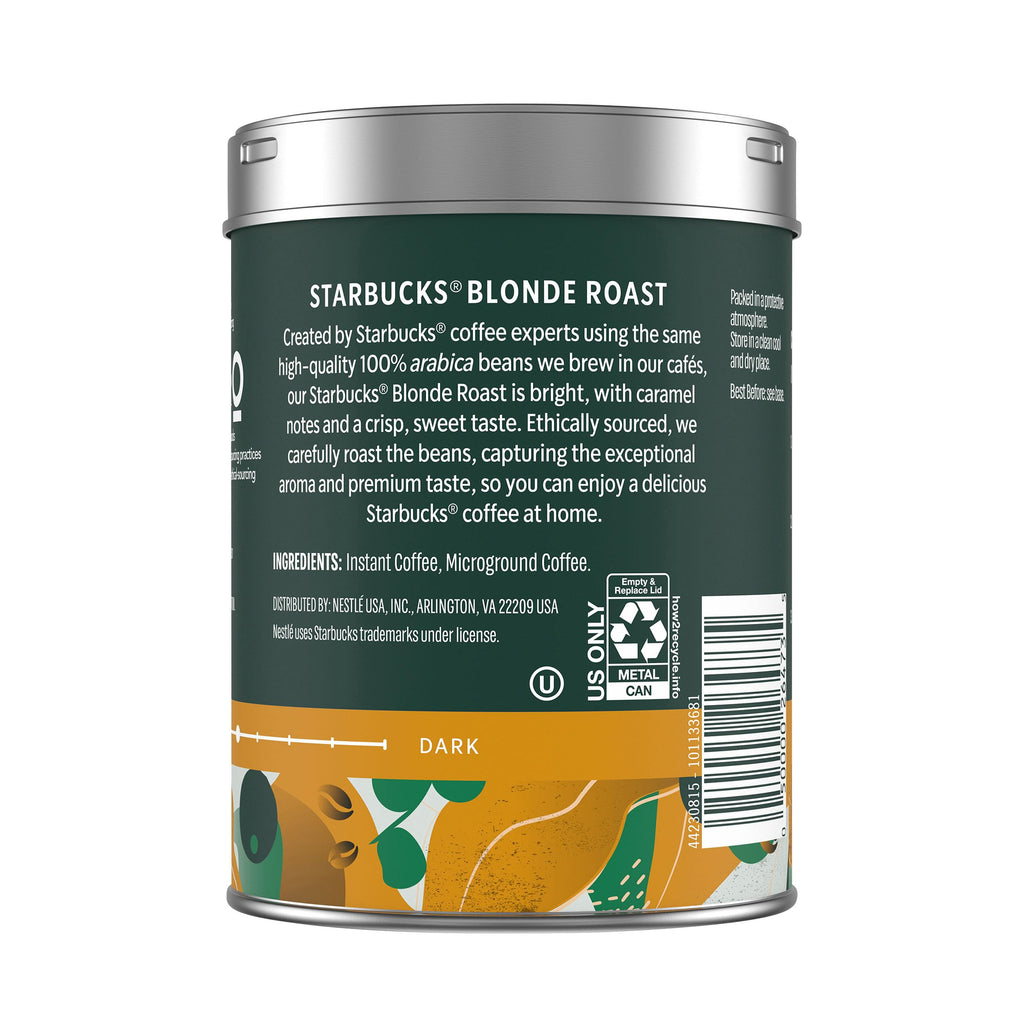 Instant Coffee Blonde Roast 3 Tins 3.17 oz I555335