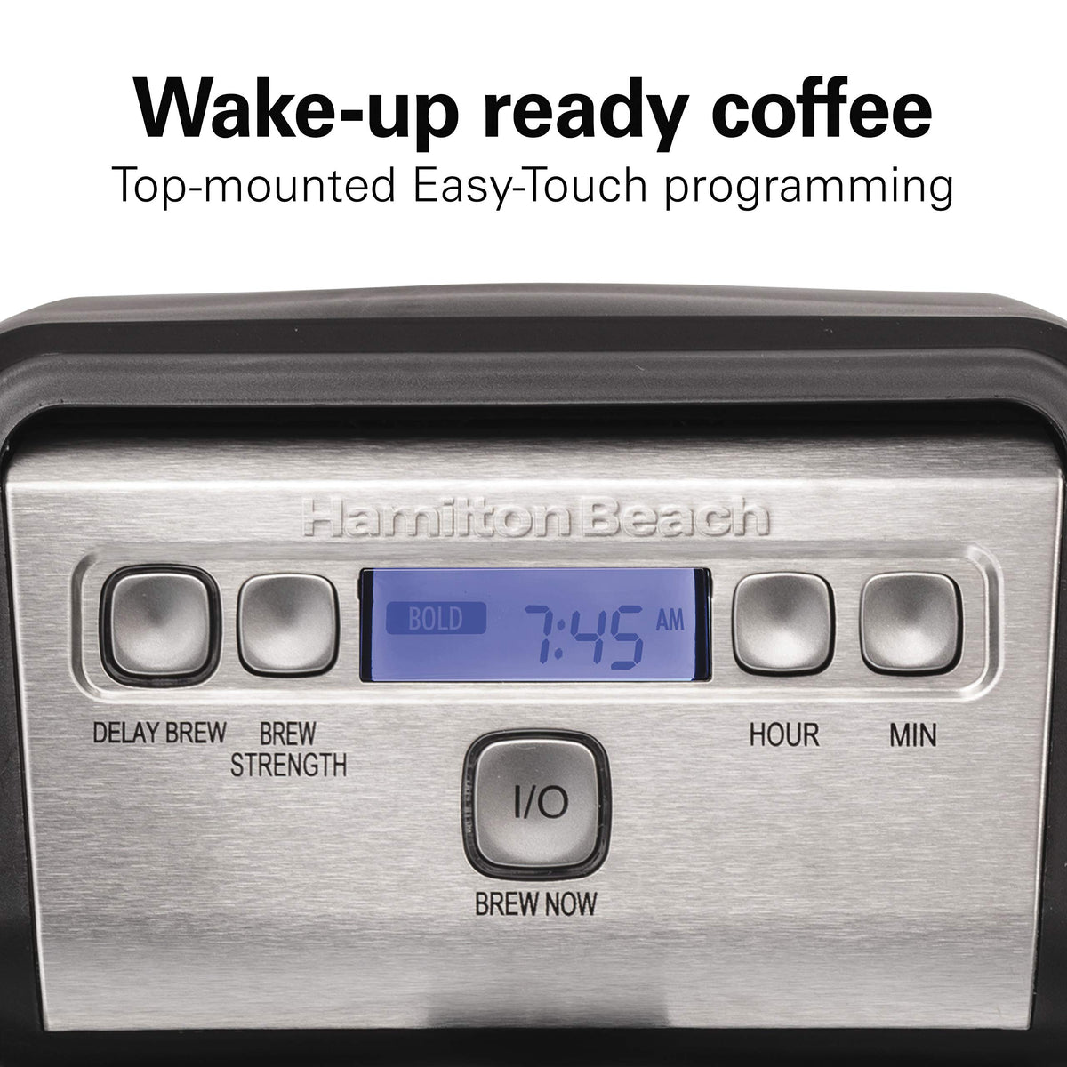 12 Cup Compact Programmable Drip Coffee Maker V66593