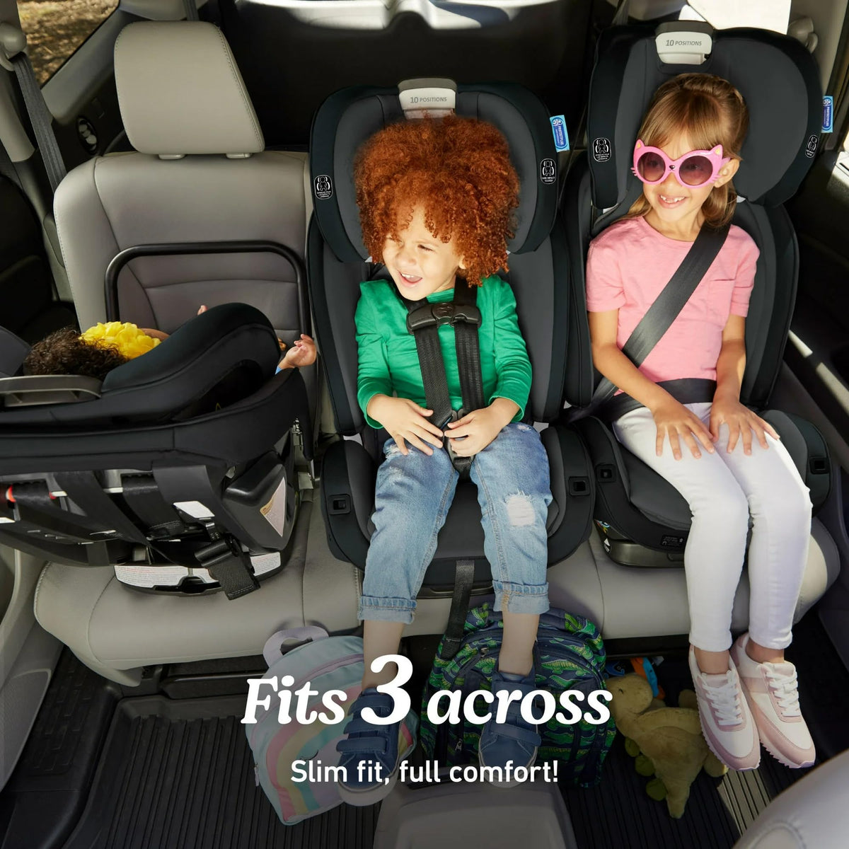 3-in-1 Car Seat with Anti-Rebound Bar A6639