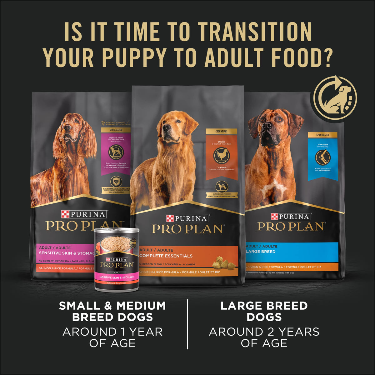 Chicken & Rice Dry Puppy Food 34 lb Bag H300