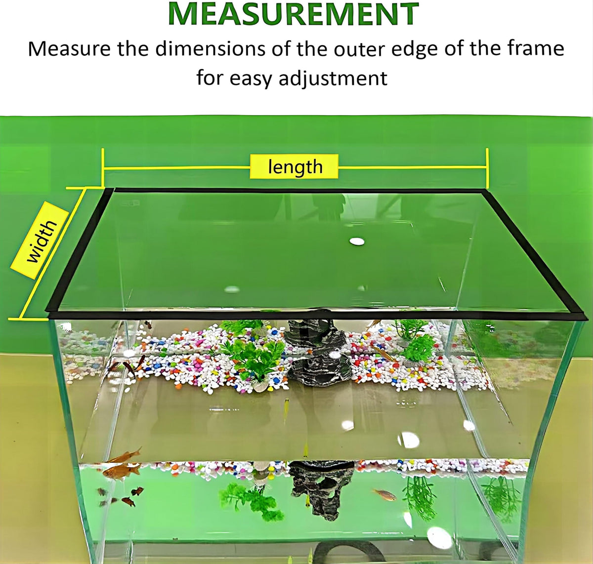 Magnetic Fish Tank Lid Cover P99601