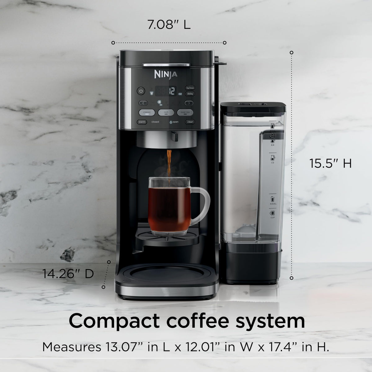 Black Drip Coffee Maker R466