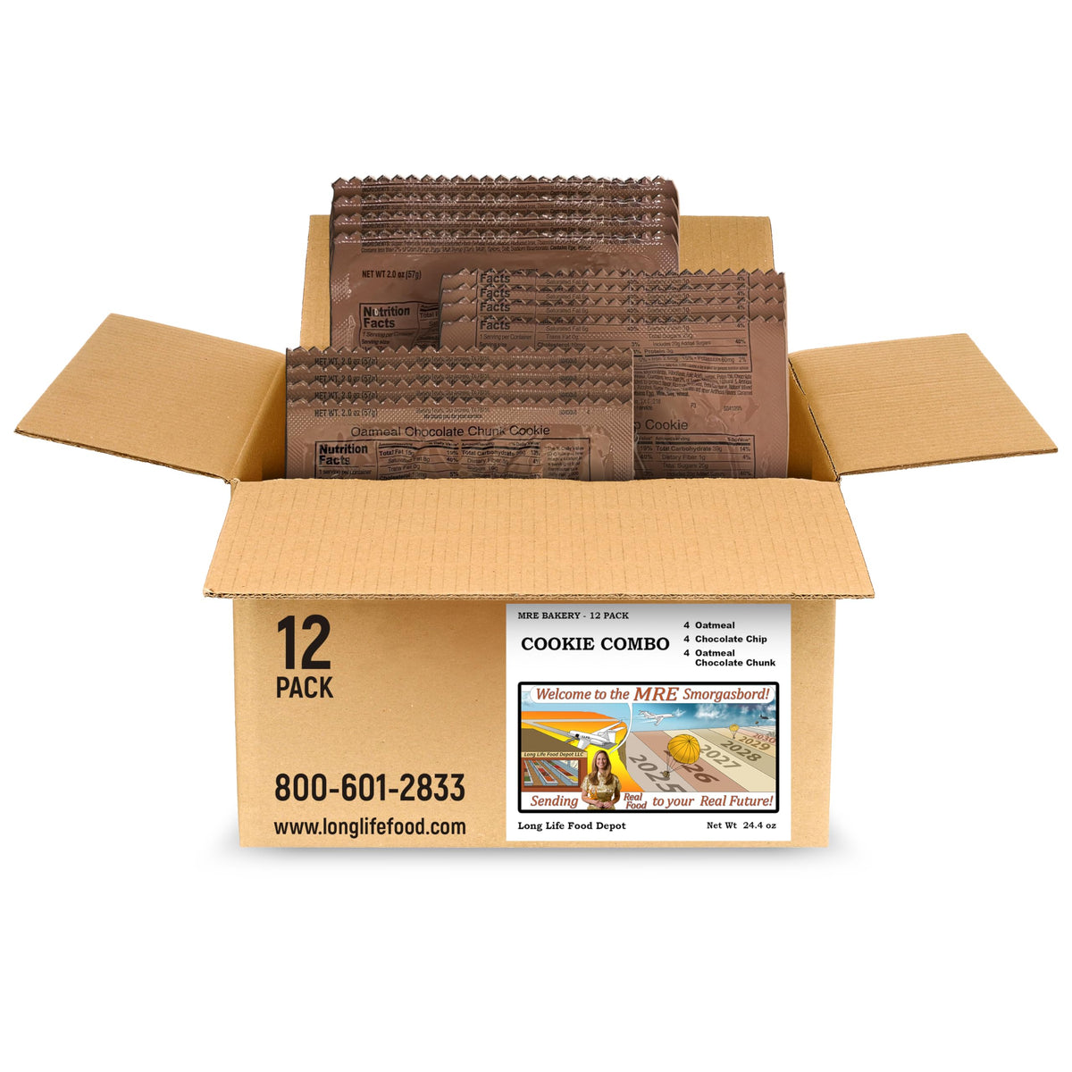 MRE Cookie Combo 12-Pack O57906