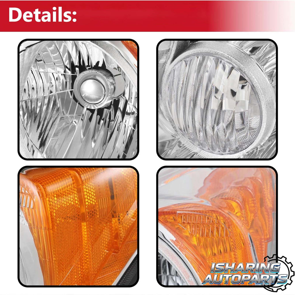 Headlights for 2007-2011 Honda CR-V L7234