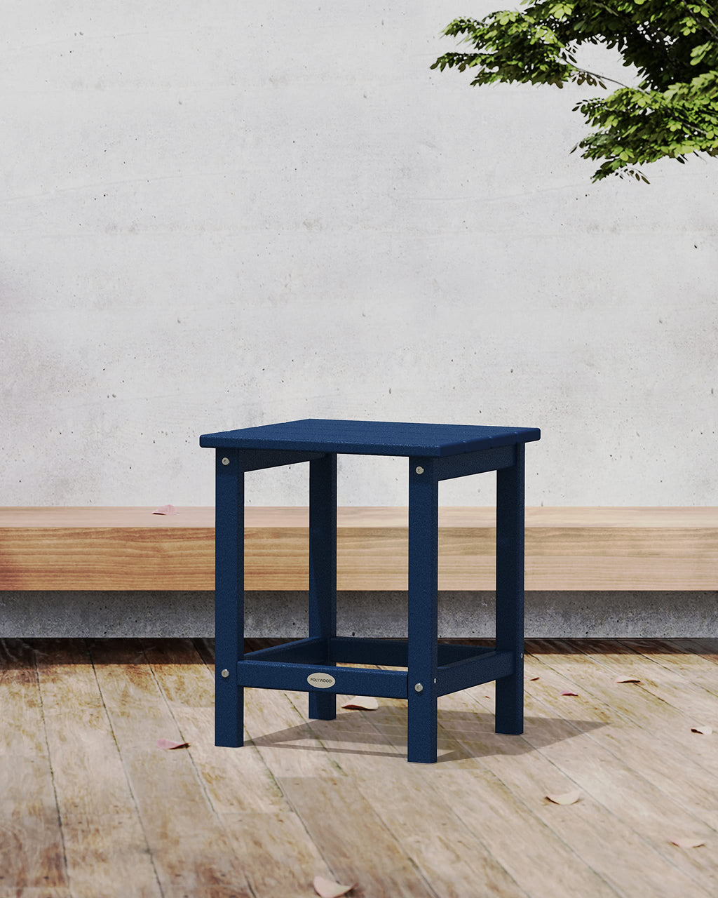 Navy Adirondack Chair & Side Table J6129