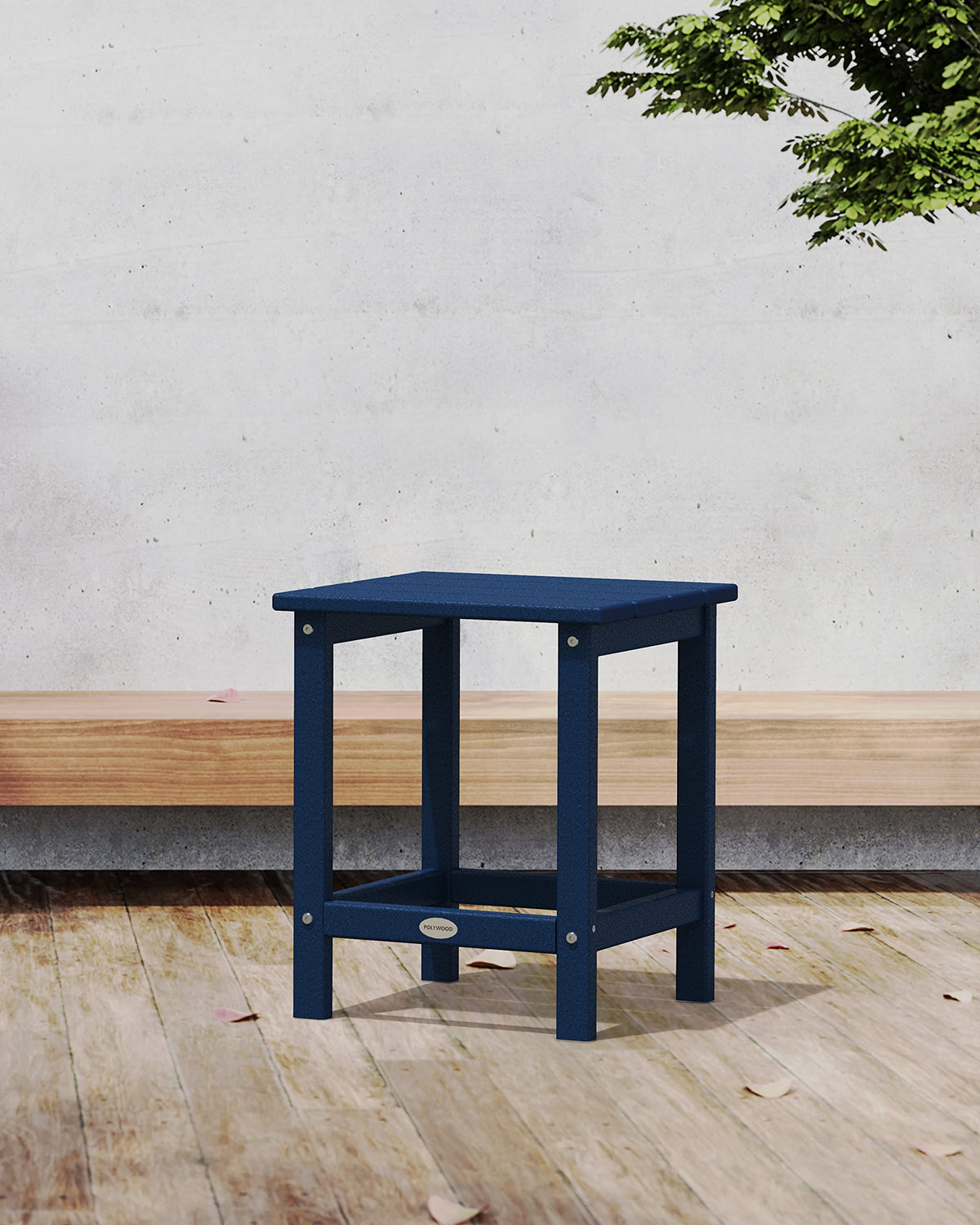 Navy Adirondack Chair & Side Table J6129