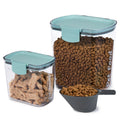 Airtight Pet Food Storage Container Set with Pour Spout F466