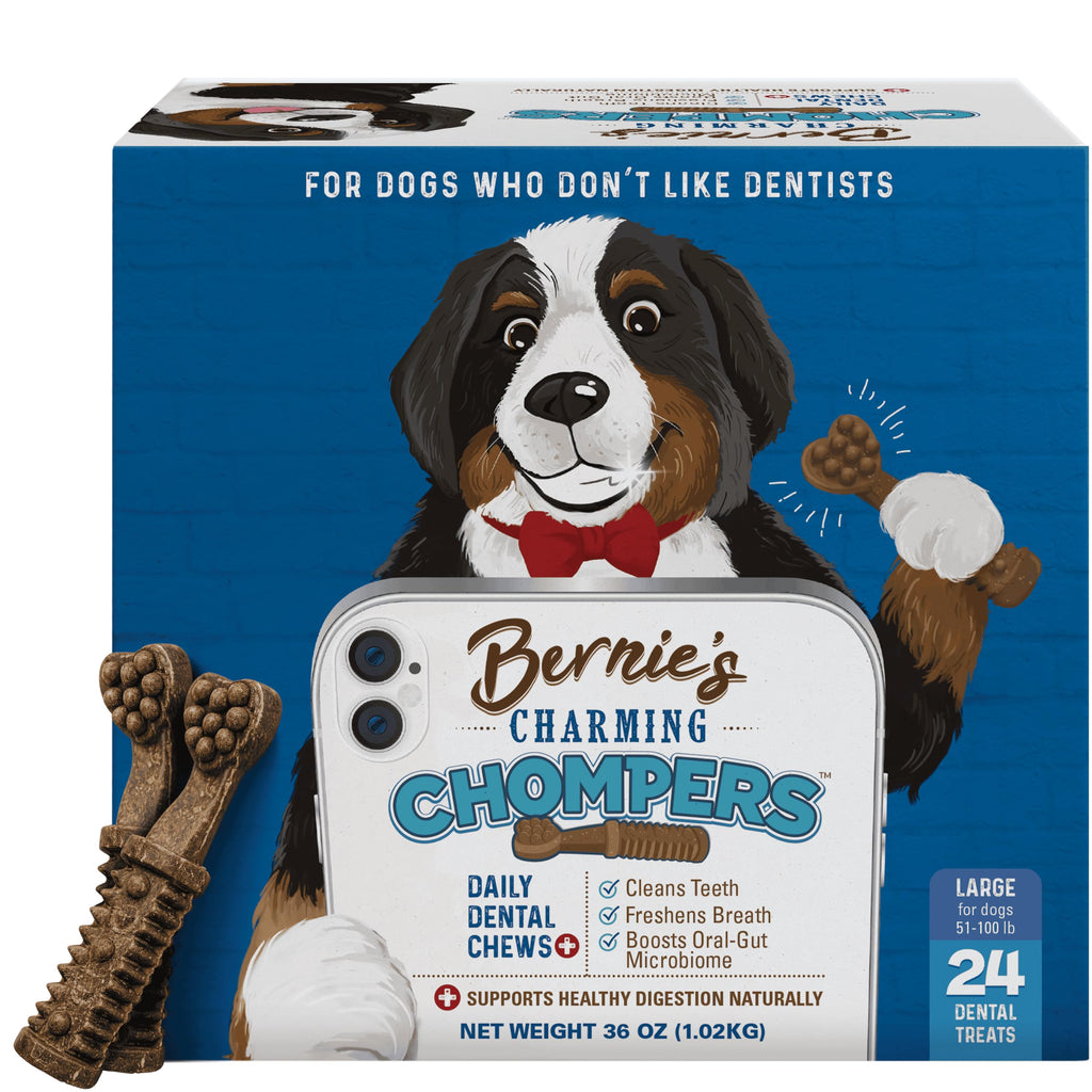Dog Dental Chews, 24 Ct J933