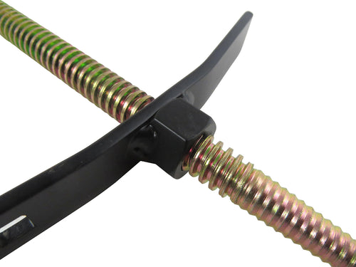 2 Piece Set Large and Small Carvers Screws 1/2” and 5/8” Diameter Tapered Threads W8416