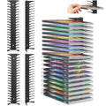 4 Pack Wall Mount Metal DVD Shelf P272904