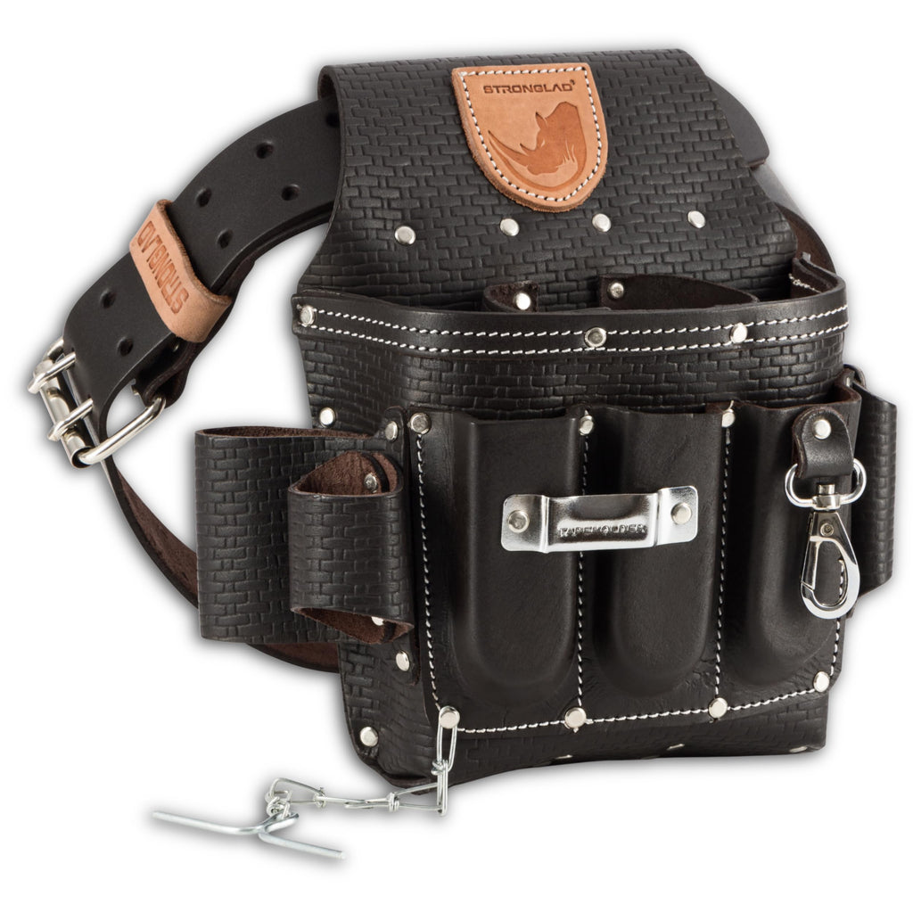 Heavy Duty 13-Pocket Top Grain Leather Tool Belt O2952