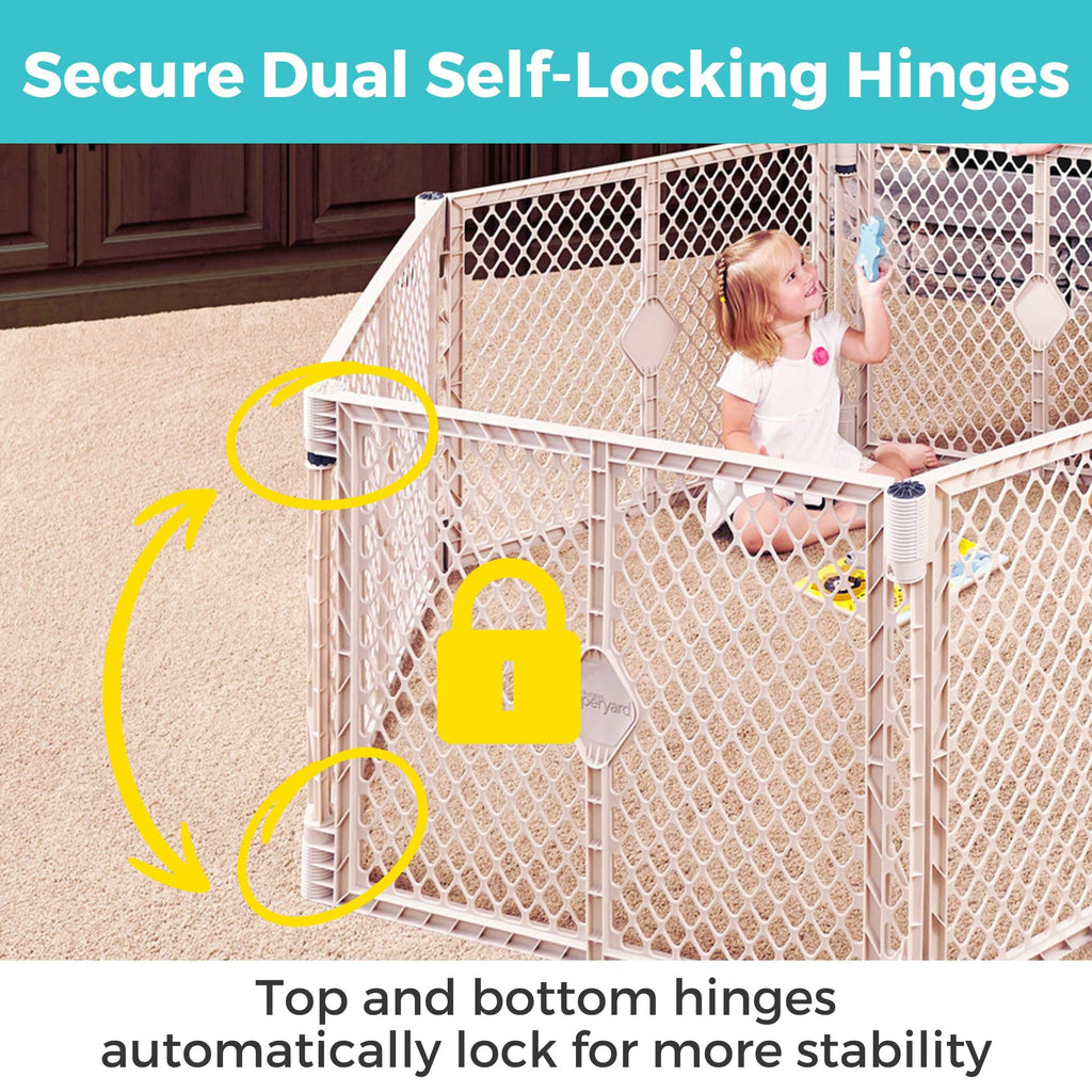 6-Panel Baby Playard O698