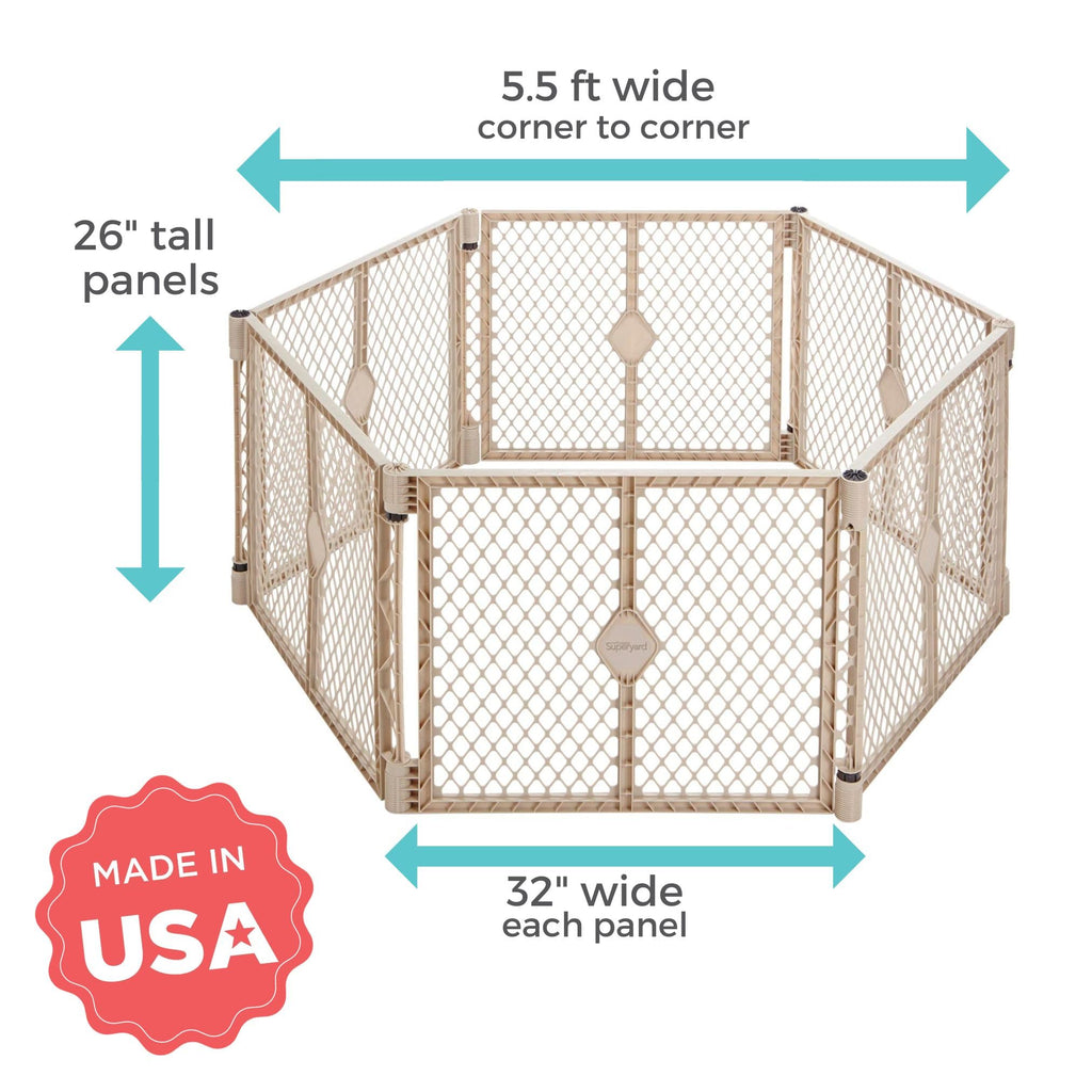 6-Panel Baby Playard O698