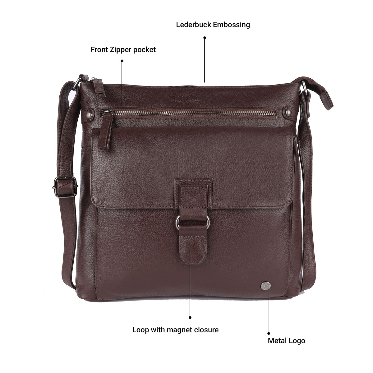 Large Soft Real Leather Womens Crossbody Handbags and Purses J527